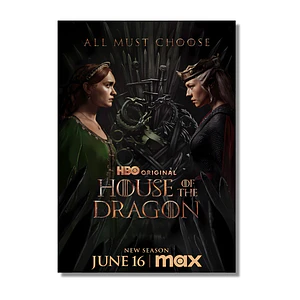 Cuadro Metal House of the Dragon HBO