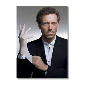 Cuadro en Aluminio Dr. House Serie