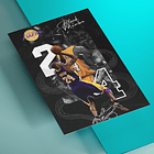 Cuadro en Aluminio Kobe Bryant NBA 3