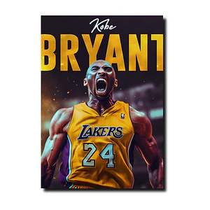Cuadro en Aluminio Kobe Bryant Épico