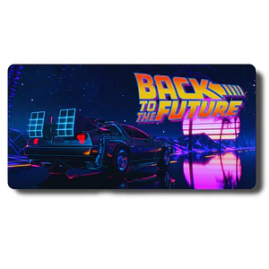 MousePad Gamer DeLorean Volver al Futuro Mousepad XXL