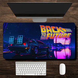MousePad Gamer DeLorean Volver al Futuro Mousepad XXL