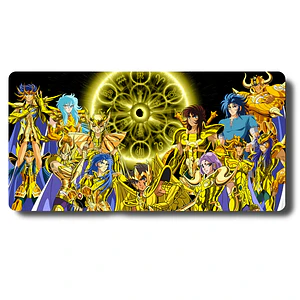 MousePad Gamer Los Caballeros Del Zodiaco Formato XXL