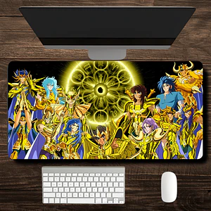 MousePad Gamer Los Caballeros Del Zodiaco Formato XXL