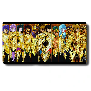 MousePad Gamer Los Caballeros Dorados Formato XXL