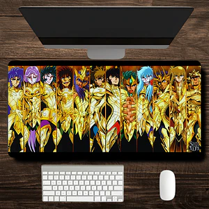 MousePad Gamer Los Caballeros Dorados Formato XXL