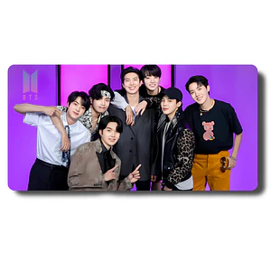MousePad Gamer Grupo Musical BTS Posando Formato XXL