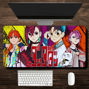 MousePad Gamer DanDadan Con Sus Personajes Principales XXL