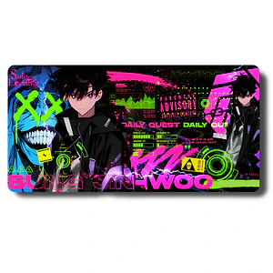 MousePad Gamer Solo Leveling Sung Jin Woo  Formato XXL