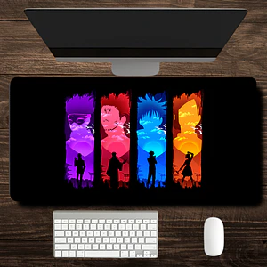 Mousepad Gamer Jujutsu Kaisen Silueta Personajes XXL