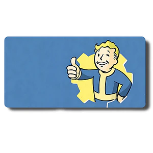 MousePad Gamer Fallout Vault Boy Formato XXL