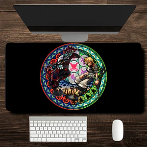 MousePad Gamer Kingdom Hearts Corazón Vanitas-Ventus XXL
