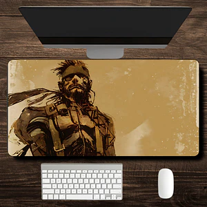 MousePad Gamer Gran Diseño Metal Gear Big Boss XXL