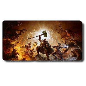 MousePad Gamer Épico Diseño Diablo IV Formato XXL