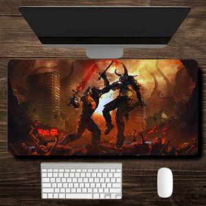 MousePad Gamer Épico Diseño Doom Slayer Formato XXL