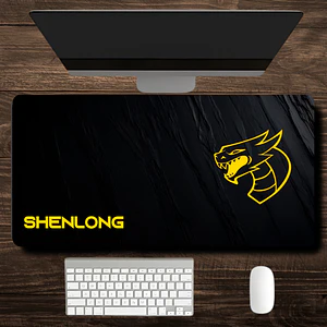 MousePad Gamer Logo Del Equipo De Esport Shenlog Formato XXL