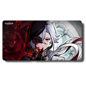MousePad Gamer Genshin Impact Fatui Arlecchino XXL