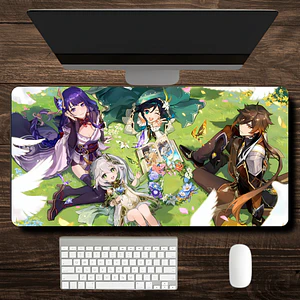 MousePad Gamer Gran Diseño Genshin Impact Arcontes Reunión XXL