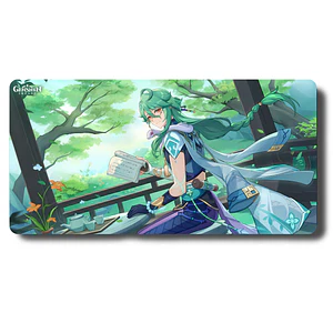 MousePad Gamer Gran Diseño Genshin Impact Baizhu Formato XXL