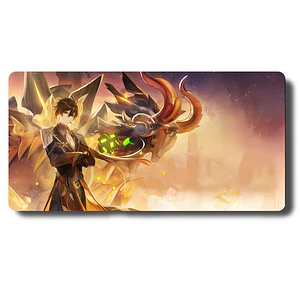 MousePad Gamer Diseño Genshin Impact Arconte Geo Zhongli XXL