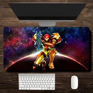 MousePad Gamer Increíble Diseño Metroid Samus Returns XXL