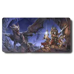 MousePad Gamer Epico Diseño Dungeons & Dragons Formato XXL