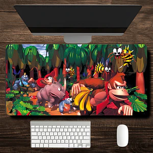 MousePad Gamer Diseño Donkey Kong Country Formato XXL
