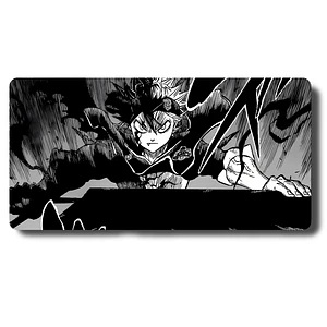 MousePad Gamer Épico Diseño Black Clover Asta Black Form XXL