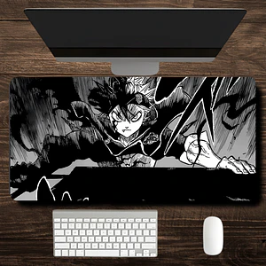 MousePad Gamer Épico Diseño Black Clover Asta Black Form XXL