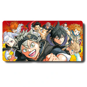 MousePad Gamer Épico Diseño Black Clover Formato XXL