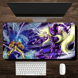 MousePad Gamer Épico Saint Seiya Dohko Vs Shion Formato XXL
