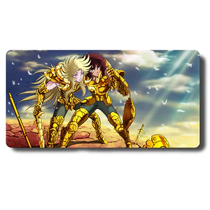 MousePad Gamer Épico Saint Seiya Dohko - Shion Formato XXL