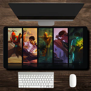 MousePad Gamer League Of Legends Lee Sin Formato XXL