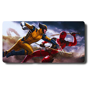 MousePad Gamer Pelicula Wolverine Y Deadpool Formato XXL