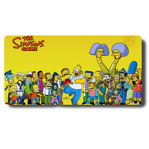 MousePad Gamer Los Simpsons Game Con Los Personajes XXL