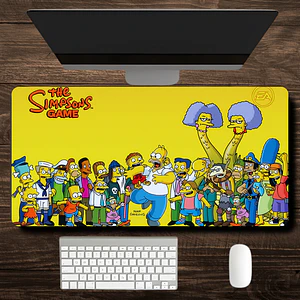 MousePad Gamer Los Simpsons Game Con Los Personajes XXL