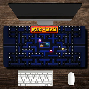 MousePad Gamer Gran Juego Retro Pac-Man Formato XXL