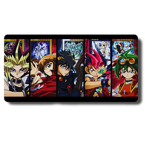 MousePad Gamer Anime Yu Gi Oh! Todas Las Generaciones XXL