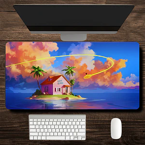 MousePad Gamer Dragon Ball Z La Kame House Formato XXL