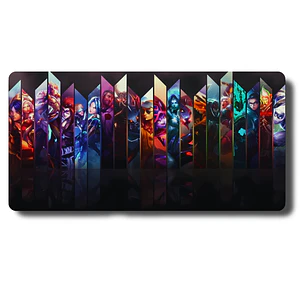 MousePad Gamer League Of Legends Variedad De Personajes XXL