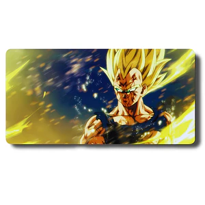 MousePad Gamer Escena Emotiva De Majin Vegeta Formato XXL