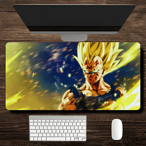 MousePad Gamer Escena Emotiva De Majin Vegeta Formato XXL