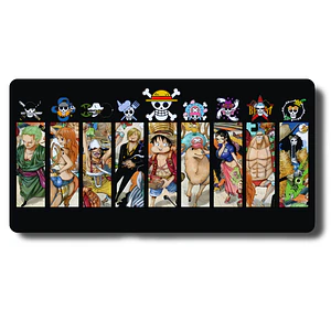 Mouse Pad One Piece Tripulacion Mugiwaras Formato XL
