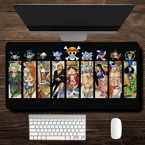 Mouse Pad One Piece Tripulacion Mugiwaras Formato XL