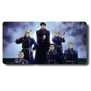 MousePad Gamer Épico Diseño Fullmetal Alchemist Roy Team XXL
