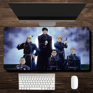 MousePad Gamer Épico Diseño Fullmetal Alchemist Roy Team XXL