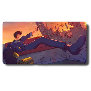 MousePad Gamer Épico Diseño Cowboy Bebop Formato XXL
