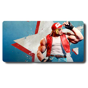 MousePad Gamer Épico Diseño Fatal Fury Terry Bogard XXL