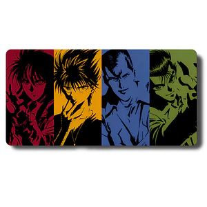 MousePad Gamer Gran Diseño Yū Yū Hakusho Formato XXL