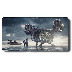 MousePad Gamer Gran Diseño The Mandalorian Razor Crest XXL
